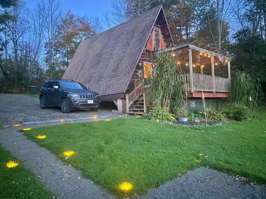 Zahrada ubytování Corner's Cabin - A-Frame - Catskills NY