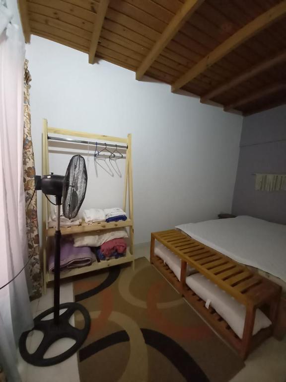 Postel nebo postele na pokoji v ubytování Aleli