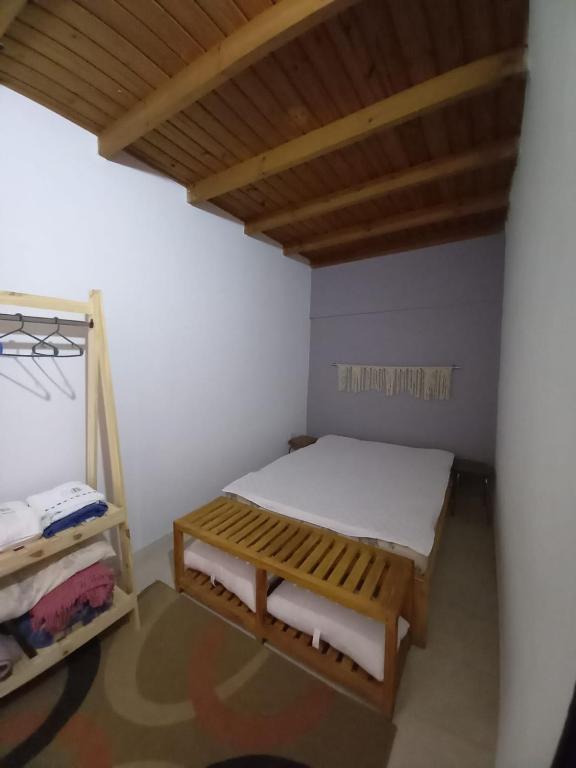 Postel nebo postele na pokoji v ubytování Aleli