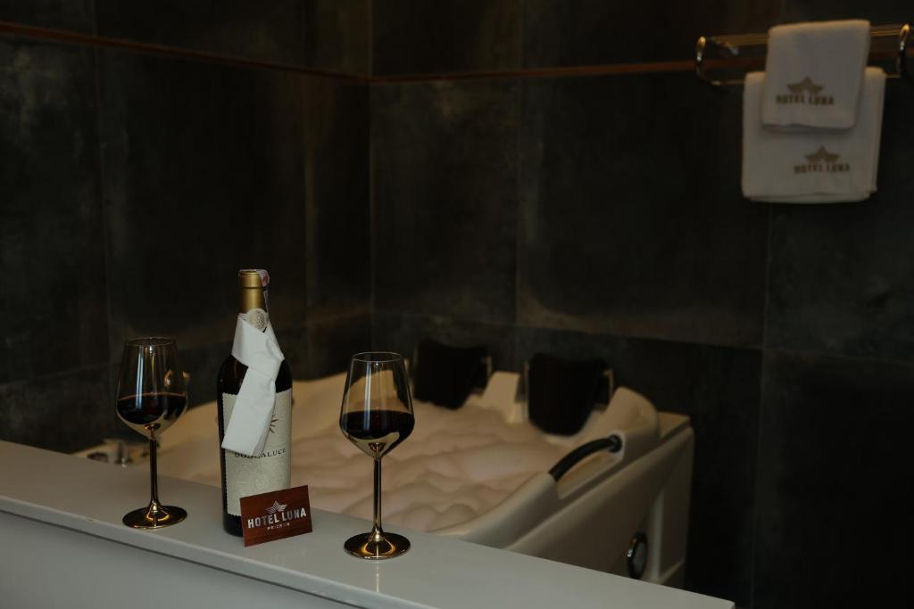 Nápoje v ubytování Hotel Luna