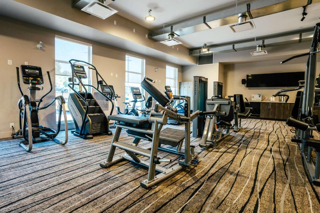 Fitness centrum a/nebo fitness zařízení v ubytování Prestige Treasure Cove Resort, WorldHotels Elite