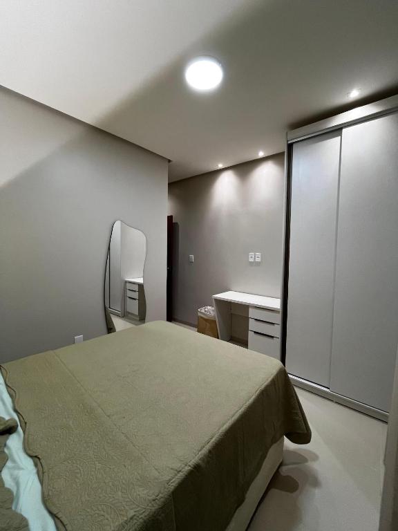 Postel nebo postele na pokoji v ubytování Ap com 2 quartos - Casas de Alter