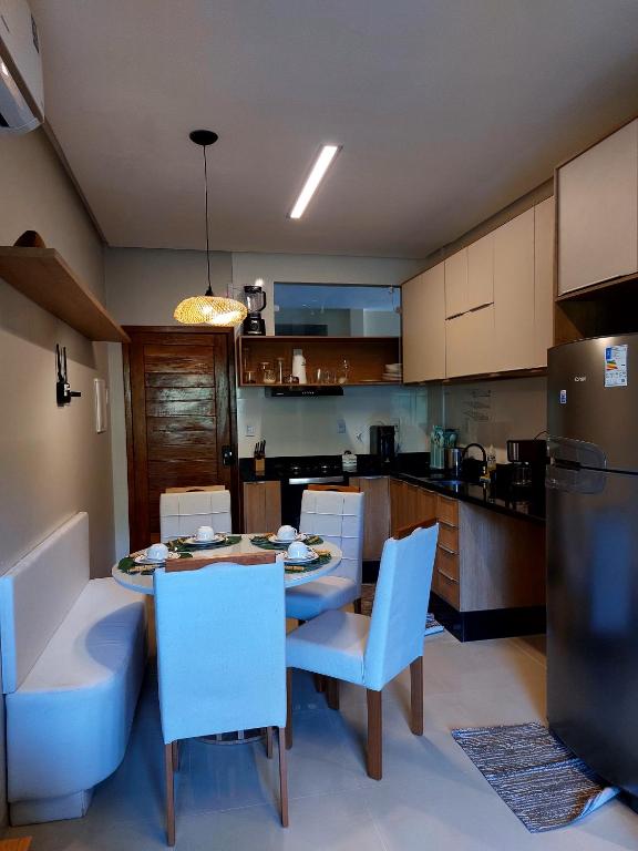 Kuchyň nebo kuchyňský kout v ubytování Ap com 2 quartos - Casas de Alter