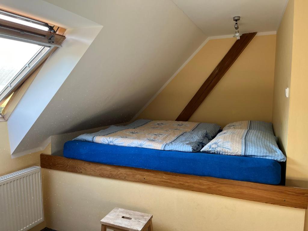 Postel nebo postele na pokoji v ubytování Ubytování Chotěvice