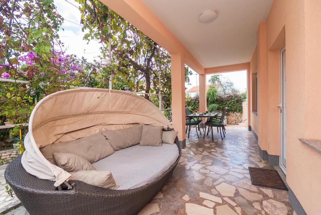 Posezení v ubytování Apartments Sara