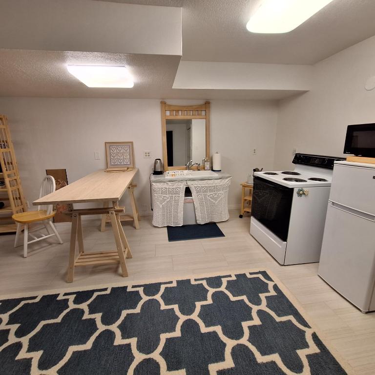 Kuchyň nebo kuchyňský kout v ubytování Value Apartment with Scenic Views