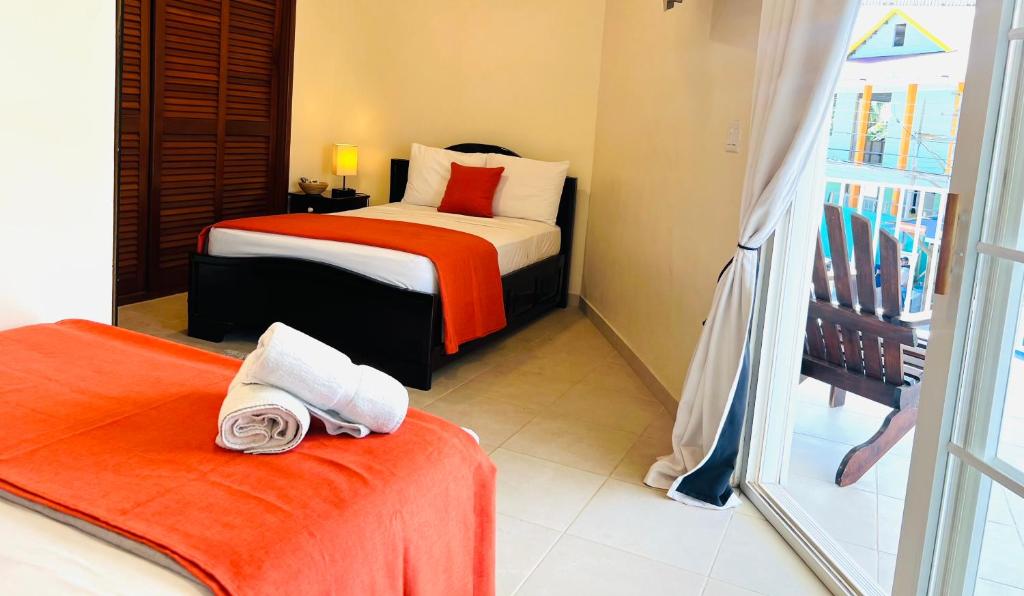 Letto o letti in una camera di Hotelito del Mar - Main Street