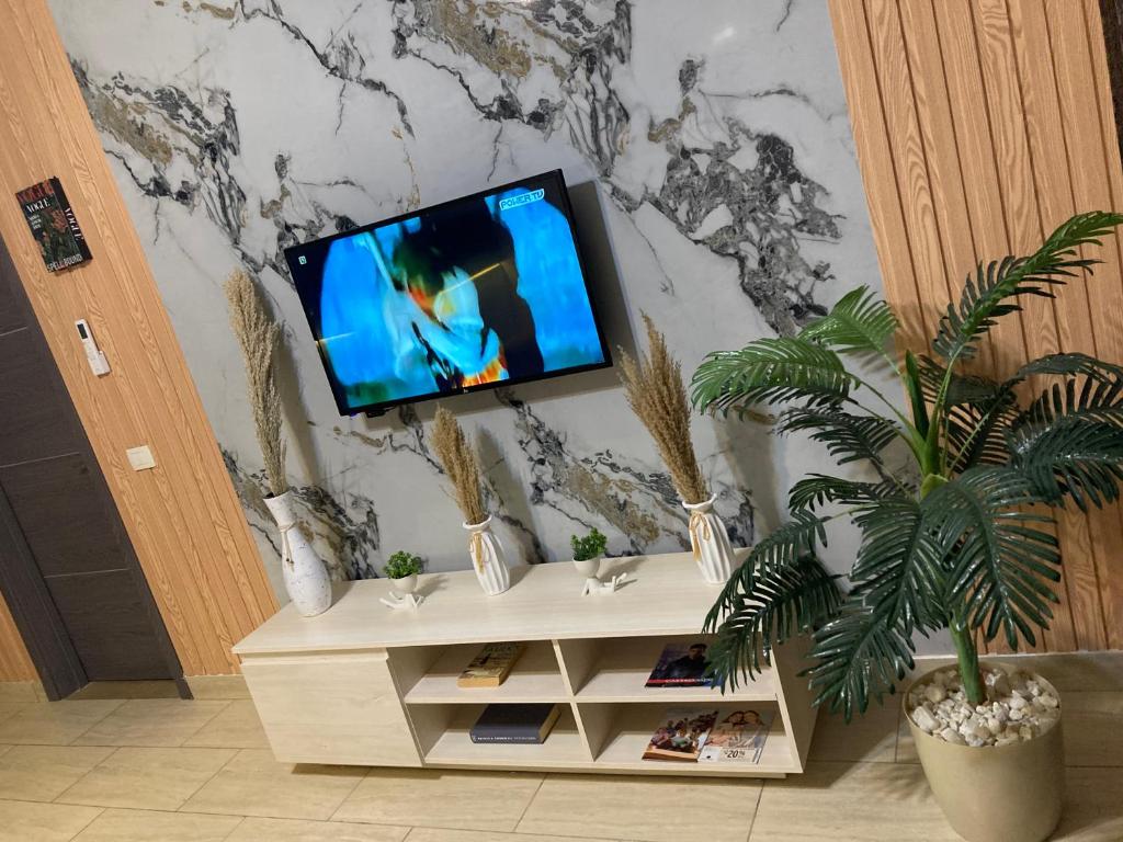 TV a/nebo společenská místnost v ubytování Al Dau Heights