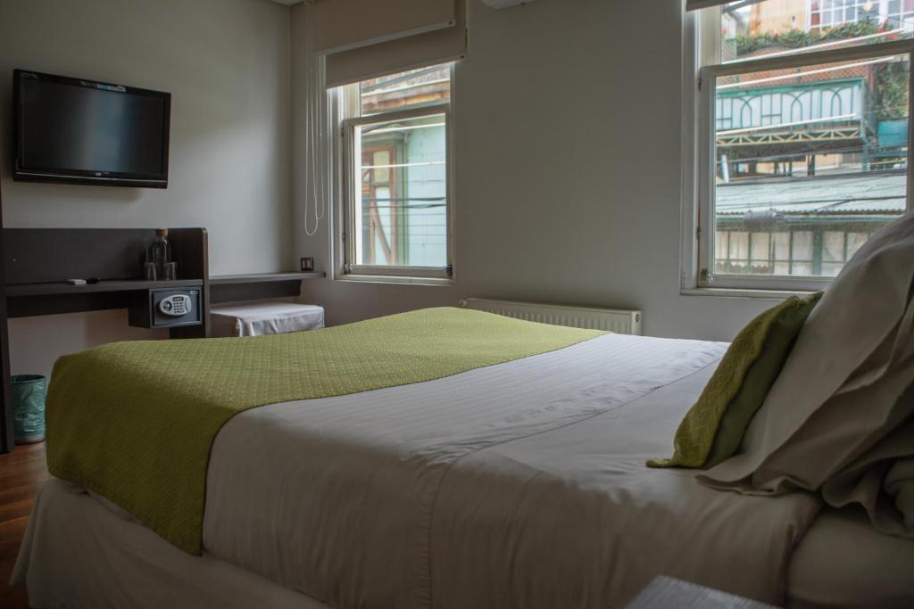 Cama ou camas em um quarto em Hotel Boutique 17