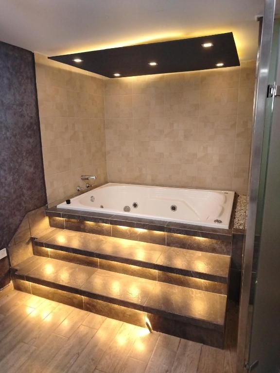 Koupelna v ubytování Hotel Medellin Park