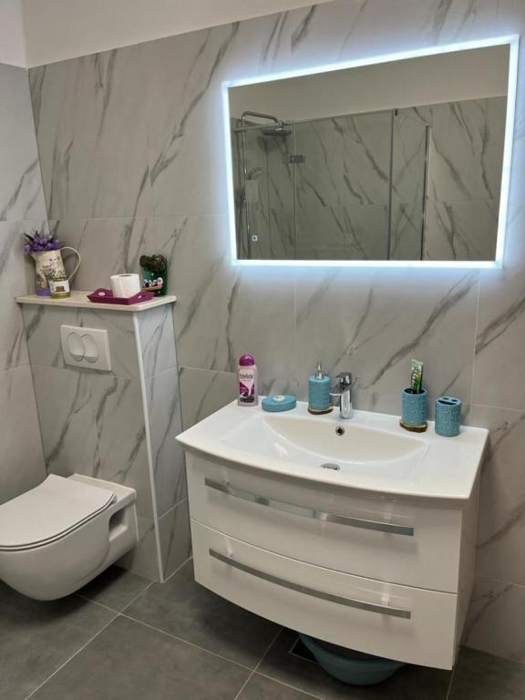 Kúpeľňa v ubytovaní Apartment Mario 2