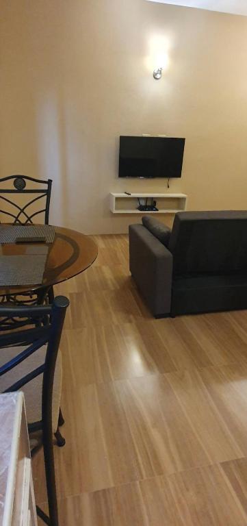 TV a/nebo společenská místnost v ubytování Sorina's Apartments
