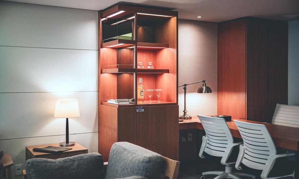 Posezení v ubytování Wonju City Hotel HYEOKSIN