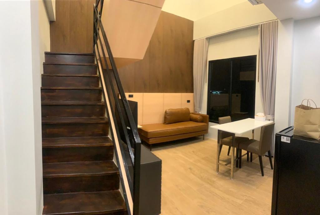 Posezení v ubytování TOBEDzZ HOTEL