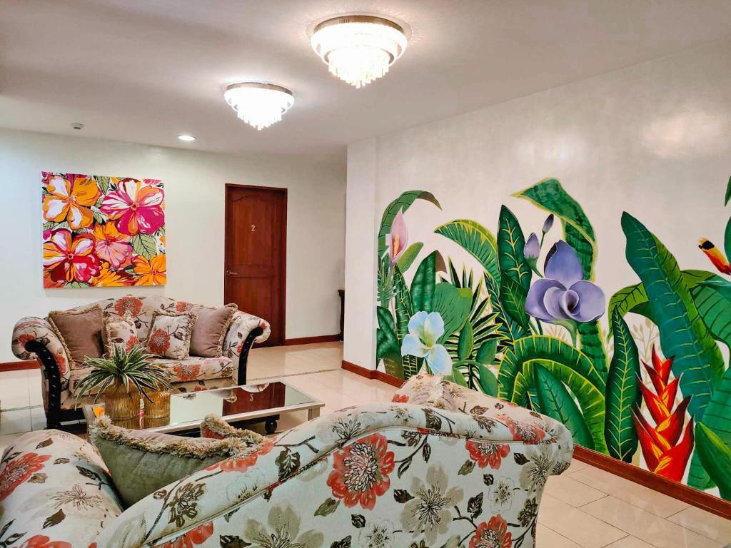 Posezení v ubytování LaVie Hotel