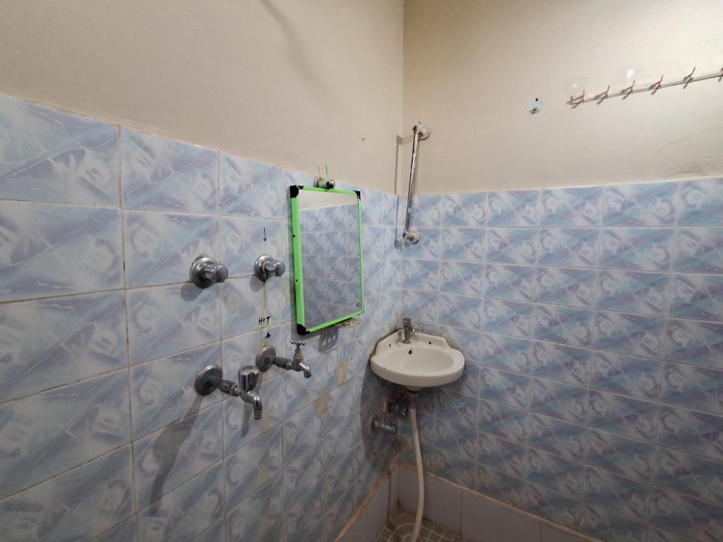 Koupelna v ubytování Hotel Om Pushkar