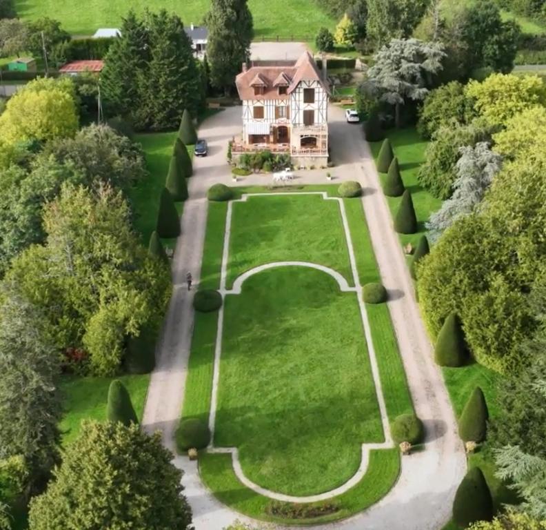 Zahrada ubytování Domaine des Thomins