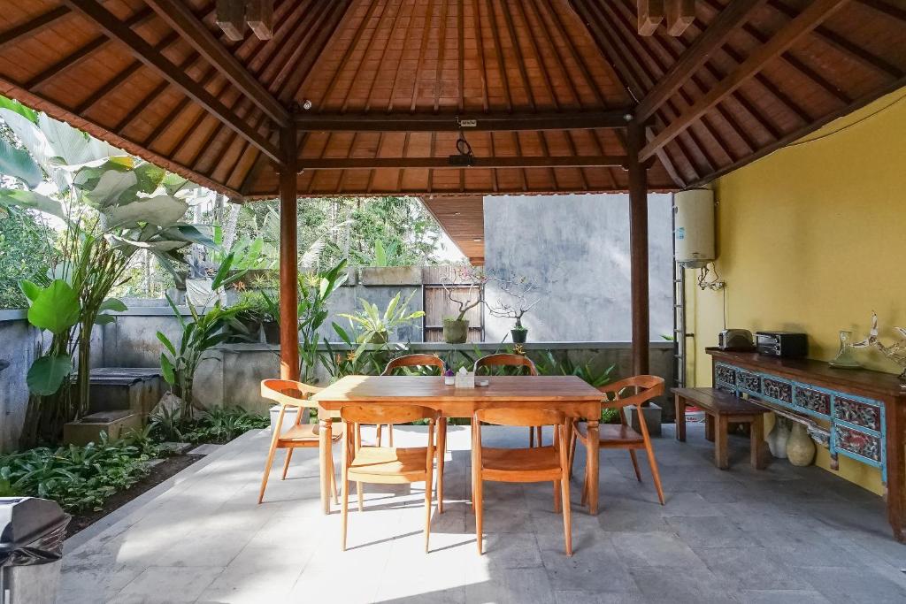 Zahrada ubytování Toya Villa Ubud
