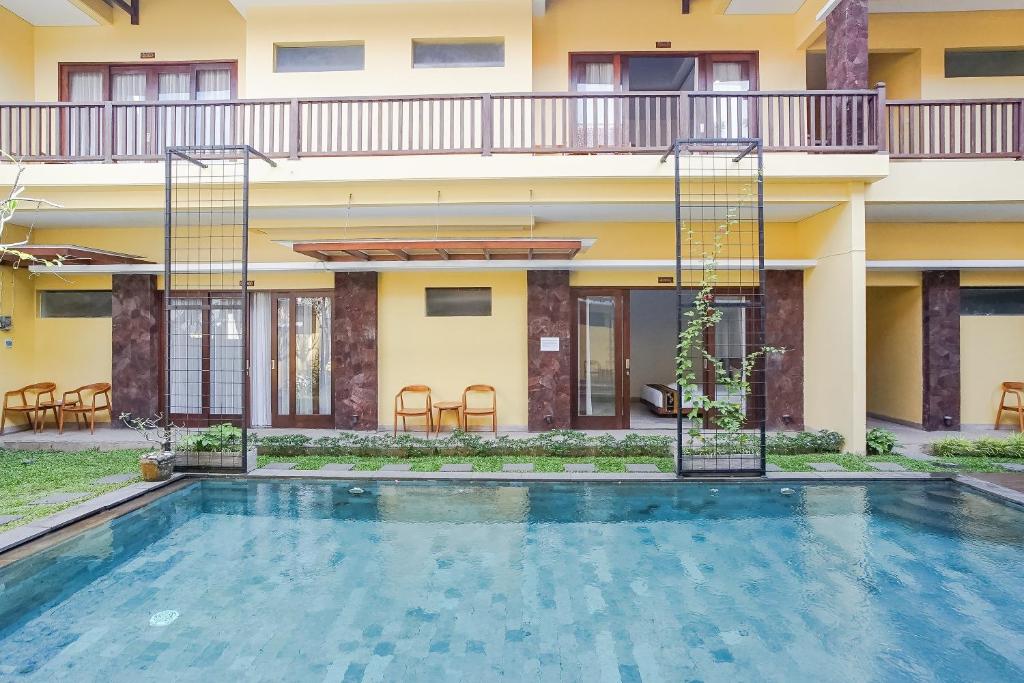 Bazén v ubytování Toya Villa Ubud nebo v jeho okolí