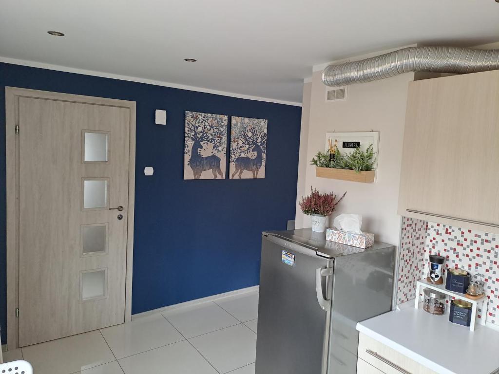 Kuchyňa alebo kuchynka v ubytovaní Cztery Kąty Apartament Wągrowiec