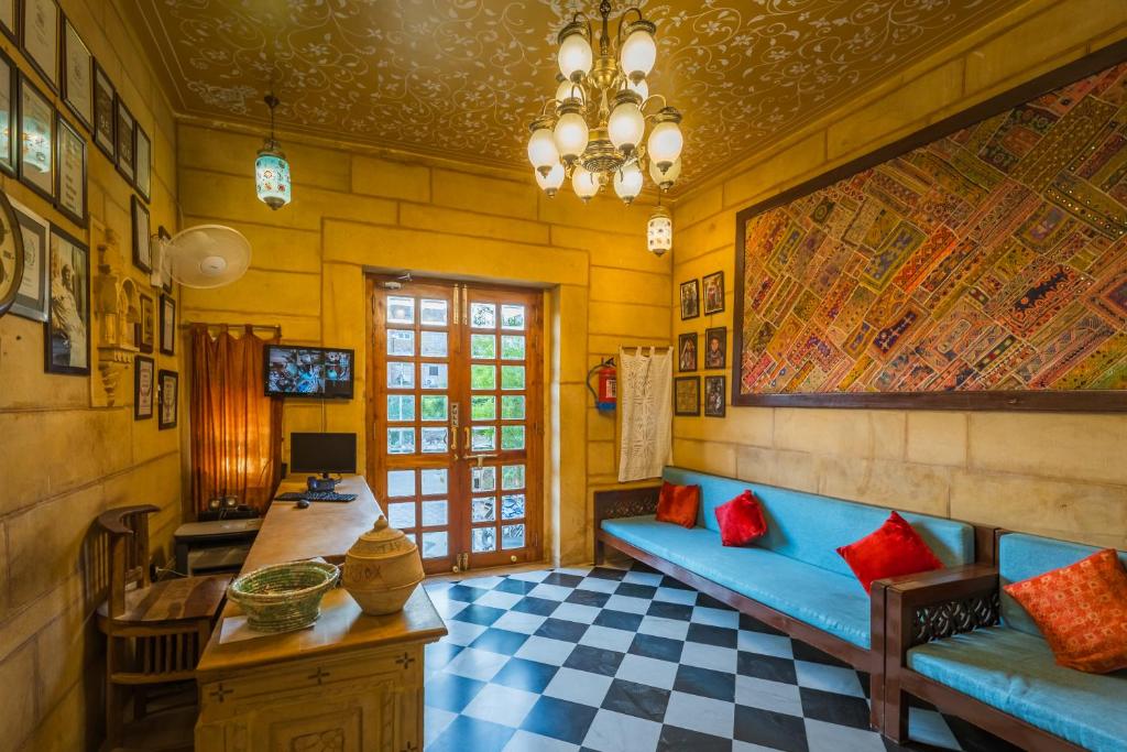 Posezení v ubytování Hotel Heritage House