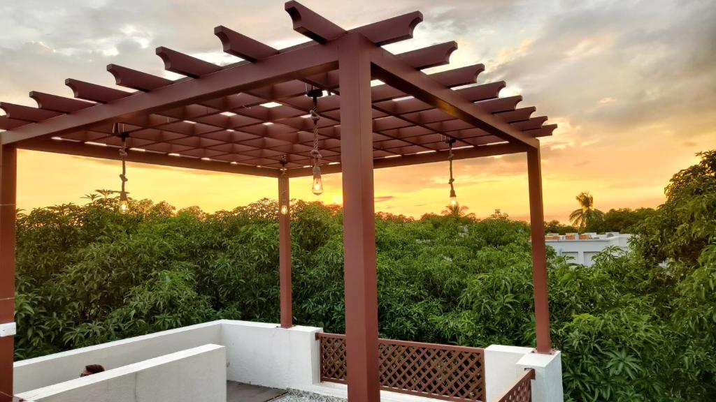 Zahrada ubytování Le Casa Lion Resort A Premium Resort In Sasan Gir