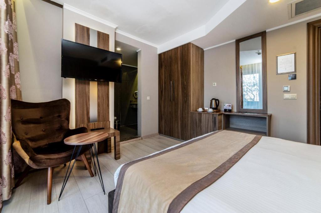 Royal Capital Hotel Bursaにあるベッド