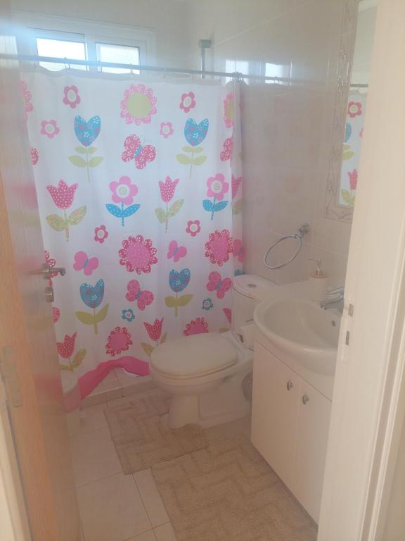 Koupelna v ubytování Villa Georgia