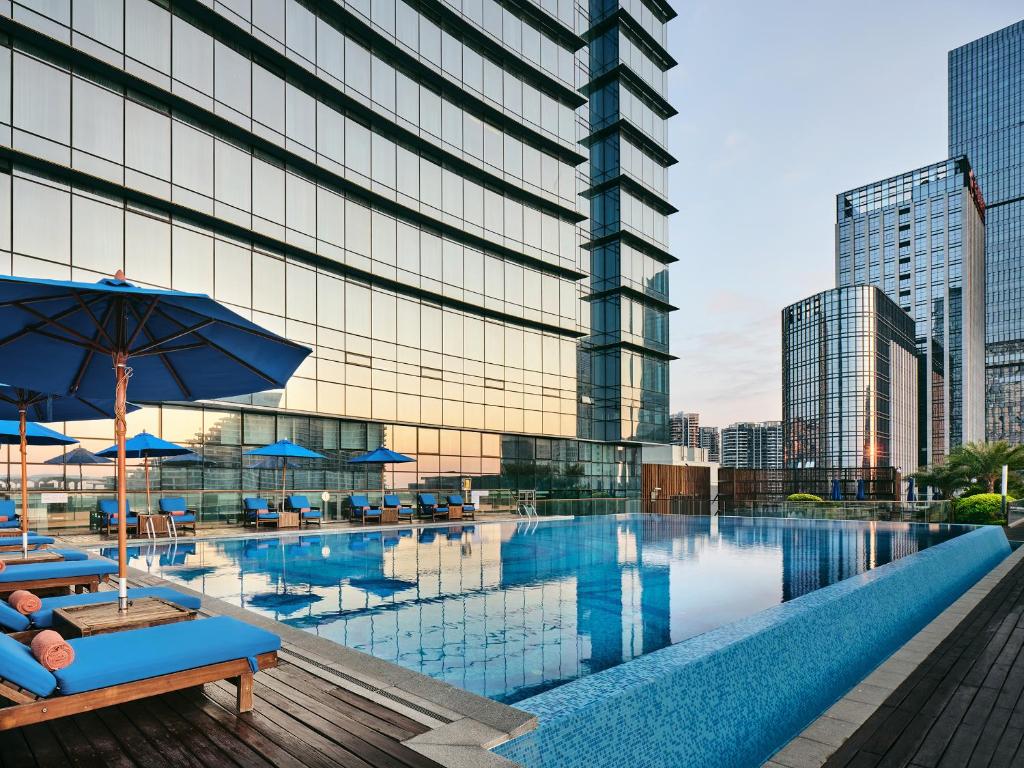 Bazén v ubytování InterContinental Xiamen by IHG nebo v jeho okolí