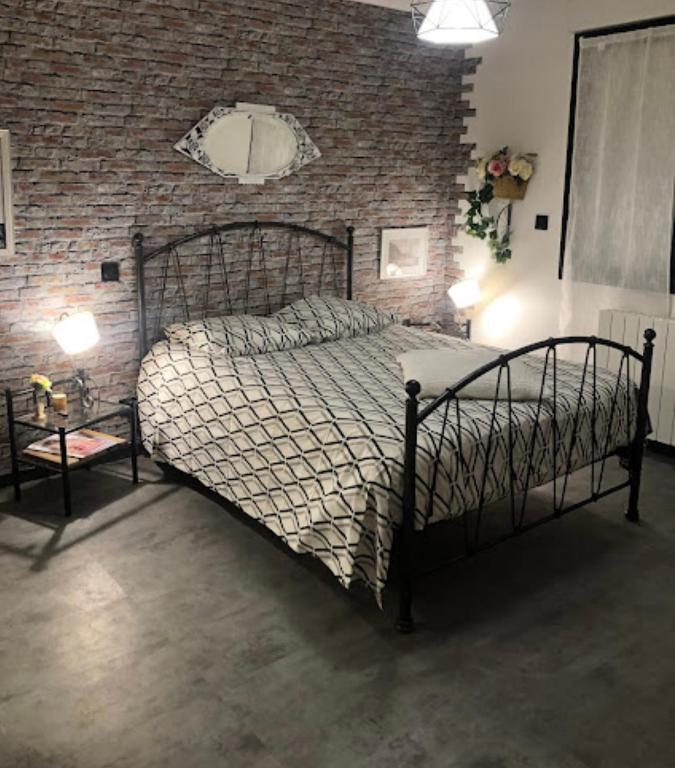 Postel nebo postele na pokoji v ubytování LAVALOU