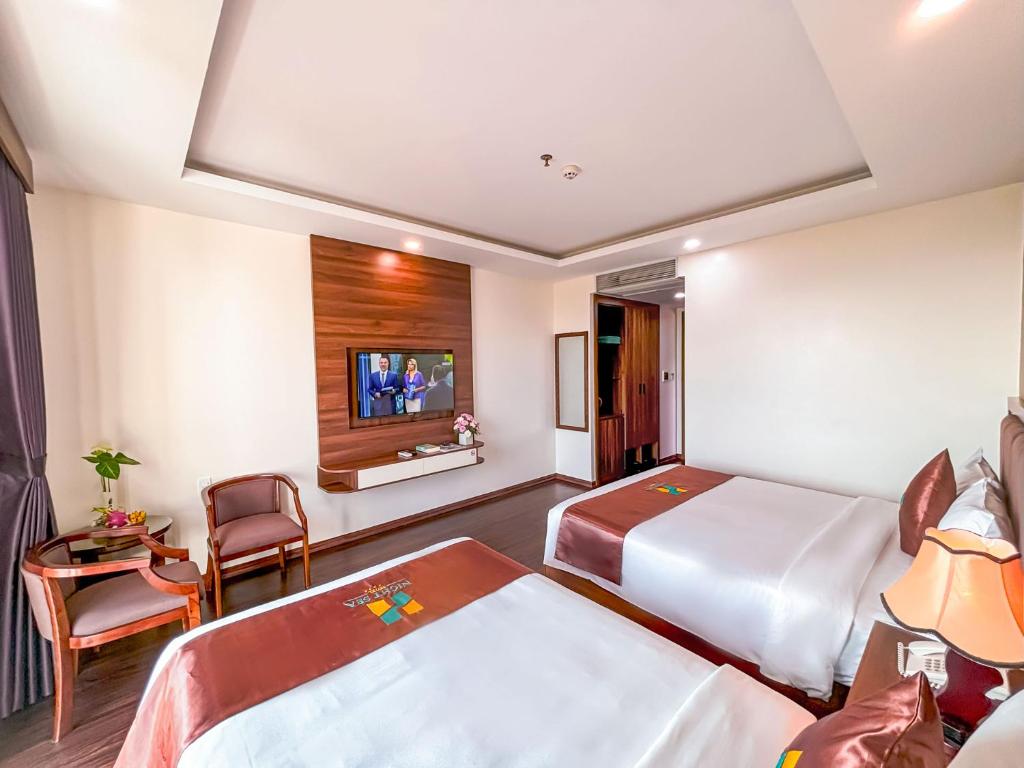 Phòng Deluxe Giường Đôi/2 Giường Đơn Nhìn Ra Biển