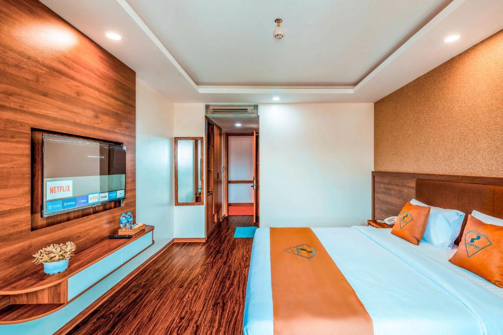 Phòng Deluxe Giường Đôi/2 Giường Đơn Nhìn Ra Biển