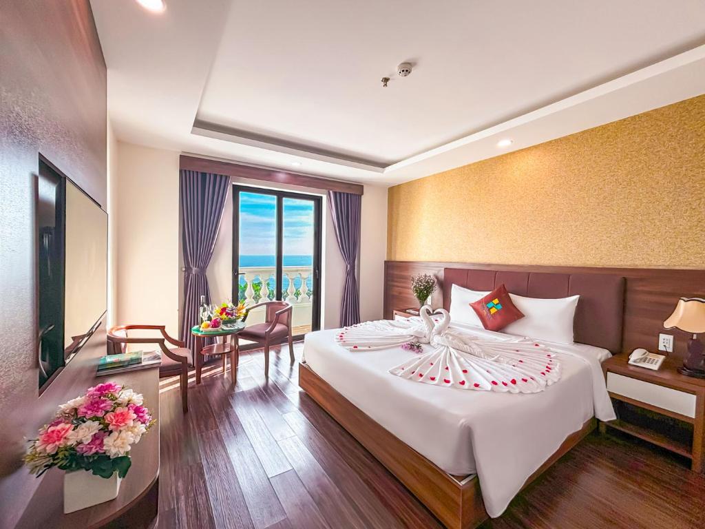Phòng Deluxe Giường Đôi/2 Giường Đơn Nhìn Ra Biển