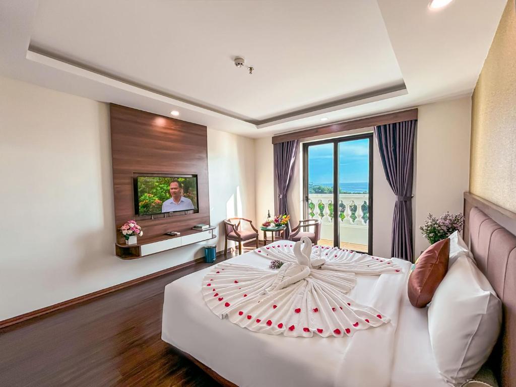 Phòng Deluxe Giường Đôi/2 Giường Đơn Nhìn Ra Biển