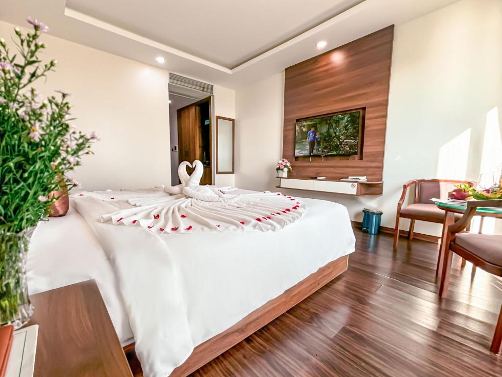 Phòng Deluxe Giường Đôi/2 Giường Đơn Nhìn Ra Biển