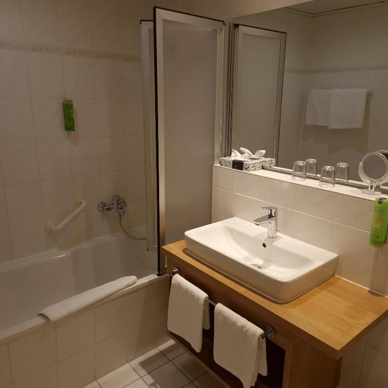 Koupelna v ubytování Bio-Hotel Upländer Hof