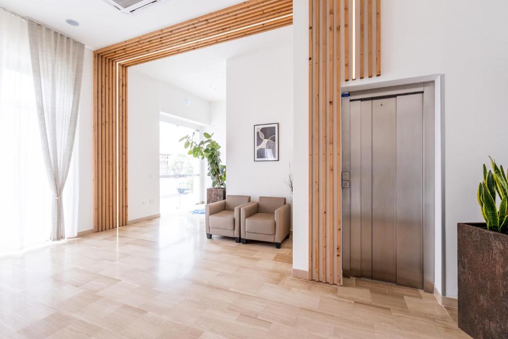 Posezení v ubytování Residence Fontana Vecchia