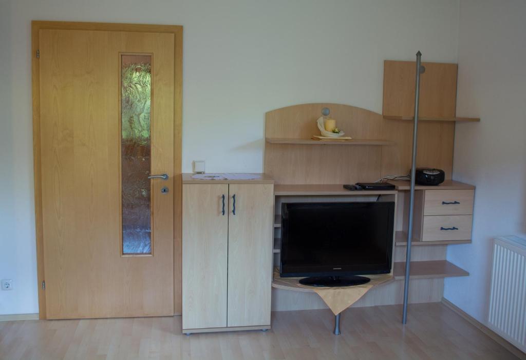 Kuchyň nebo kuchyňský kout v ubytování Ferienwohnung Biechl-Hauser Doris