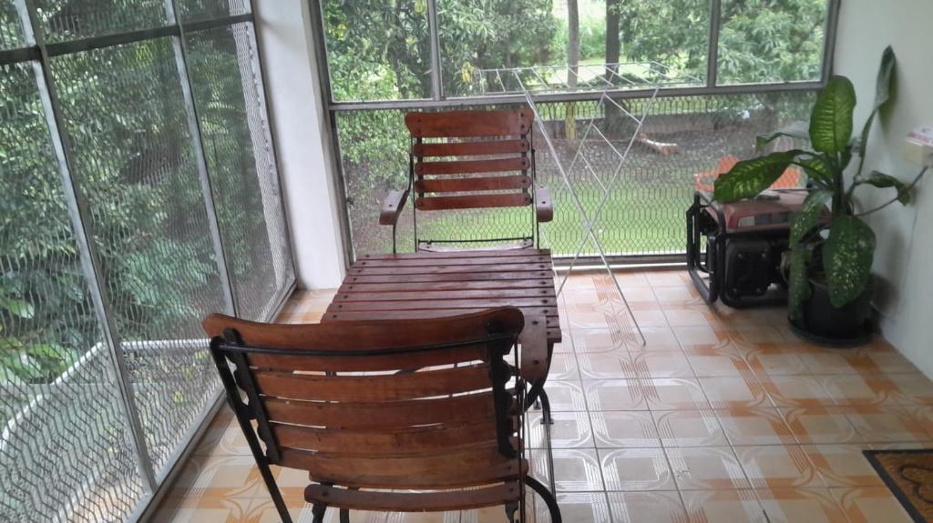 Posezení v ubytování Residence71Nadi Fiji