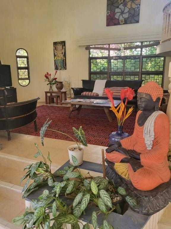 Posezení v ubytování Residence71Nadi Fiji