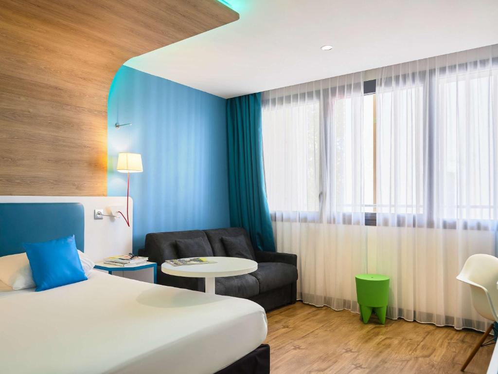 Posezení v ubytování ibis Styles Montelimar Centre