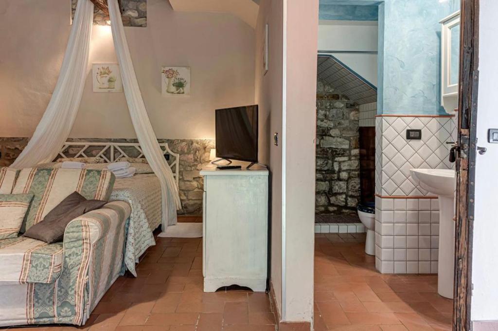Country Resort Il Frassine - Appartement Met Uitzicht Op De Tuin