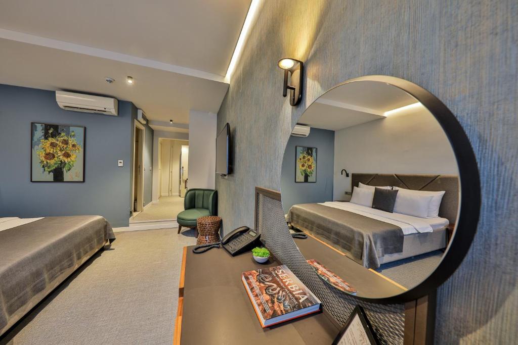 Posezení v ubytování Hotel Botanica