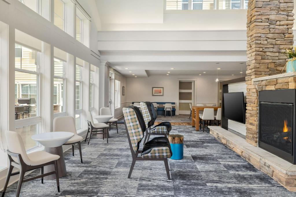 Posezení v ubytování Residence Inn by Marriott Long Island Islip/Courthouse Complex