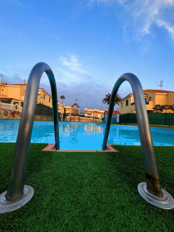 Bazén v ubytování Duplex Sonemar Pool nebo v jeho okolí