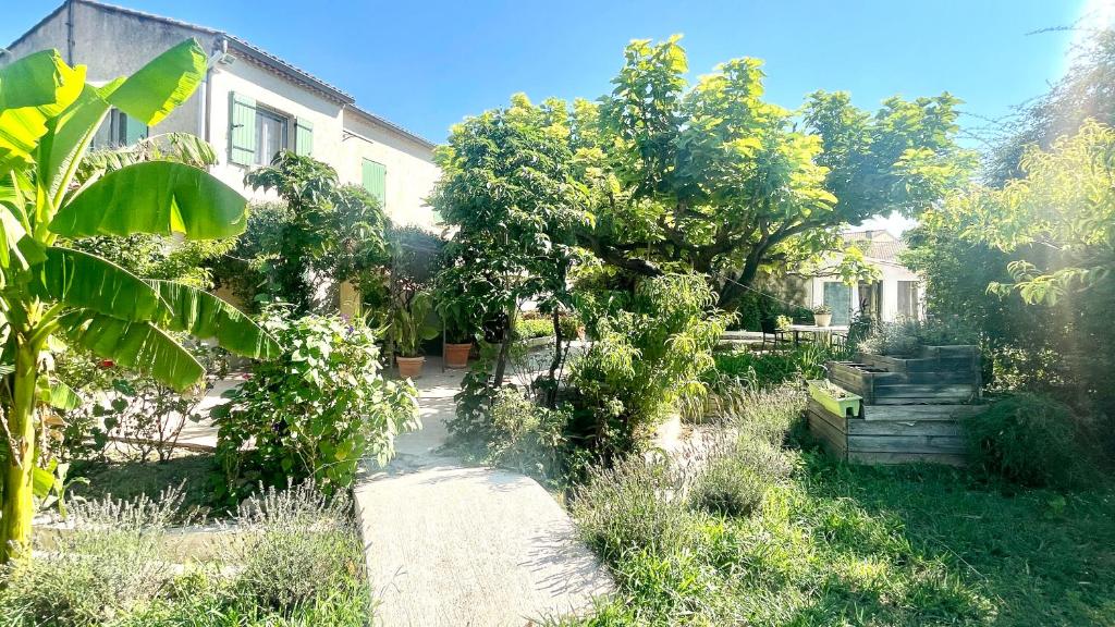 Ogród w obiekcie Rendez-vous au soleil de Provence - gite 4 personnes 80m2 - coin jardin - climatisation