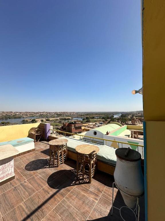 A balcony or terrace at Matager Guesthouse