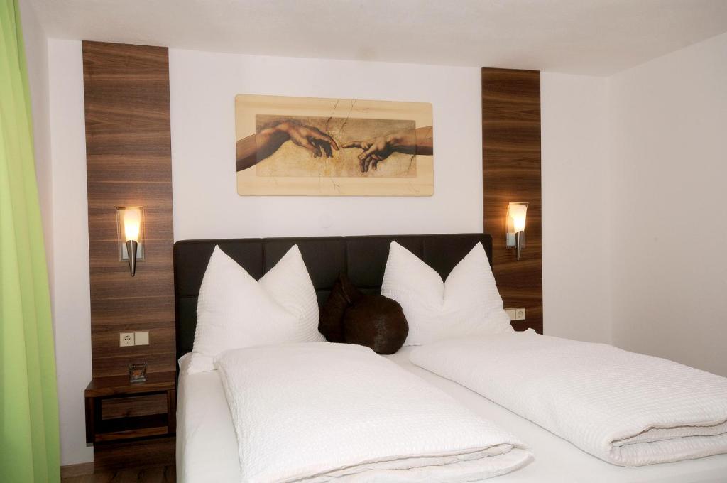 Postel nebo postele na pokoji v ubytování Appartement Mia