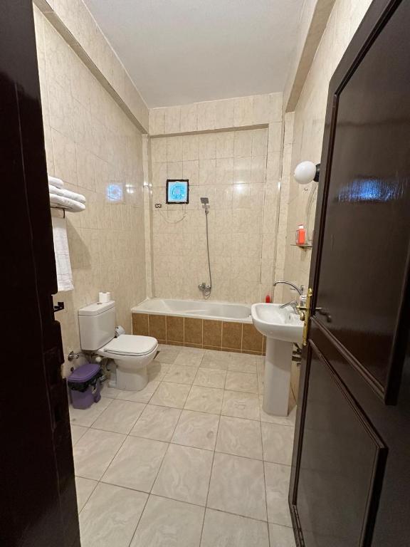 A bathroom at Matager Guesthouse
