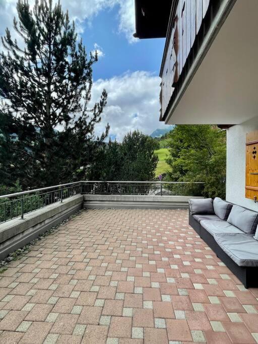 Balkón nebo terasa v ubytování Wohnung Homely - Nähe Grindelwald Terminal
